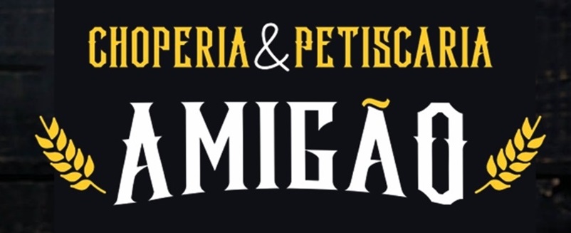 Logotipo da Choperia e Petiscaria Amigão